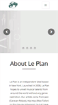 Mobile Screenshot of leplanmusic.com